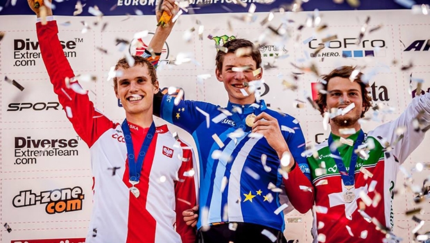 Sławek Łukasik - The 2015 European Downhill Vice-Champion!