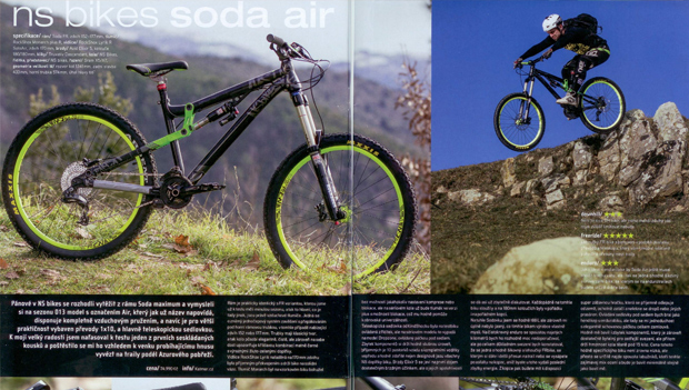 NS Bikes Soda Air reviewed in Dirt Biker Magazine